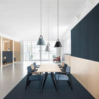 Modern Cone Pendant Light with Leather Band Accent | Thrascher