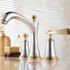 Modern Copper Vessel Faucet, 2 Knob Handles, Low Arc, 7 in, view 15