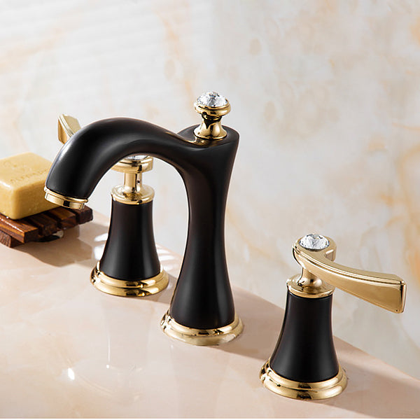 Modern Copper Vessel Faucet, 2 Knob Handles, Low Arc, 7 in, view 4
