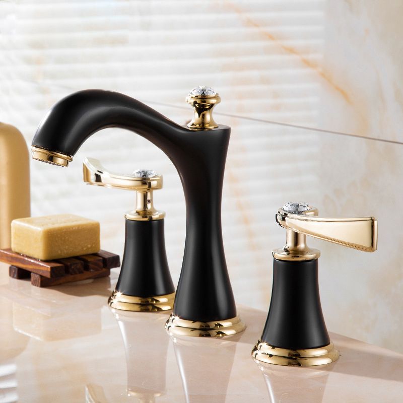 Modern Copper Vessel Faucet, 2 Knob Handles, Low Arc, 7 in, view 5