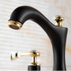 Modern Copper Vessel Faucet, 2 Knob Handles, Low Arc, 7 in, view 7