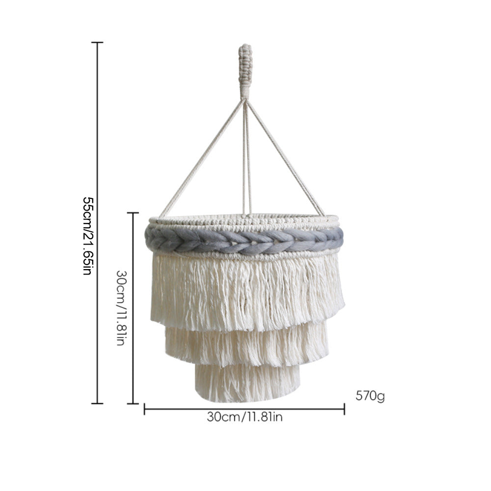 Modern Macrame Pendant Lamp | Thrascher