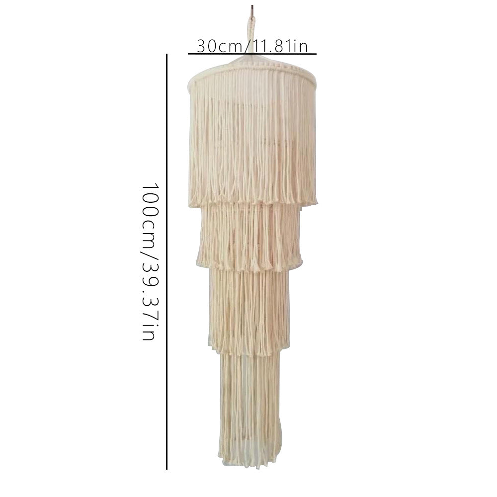 Modern Macrame Pendant Lamp | Thrascher