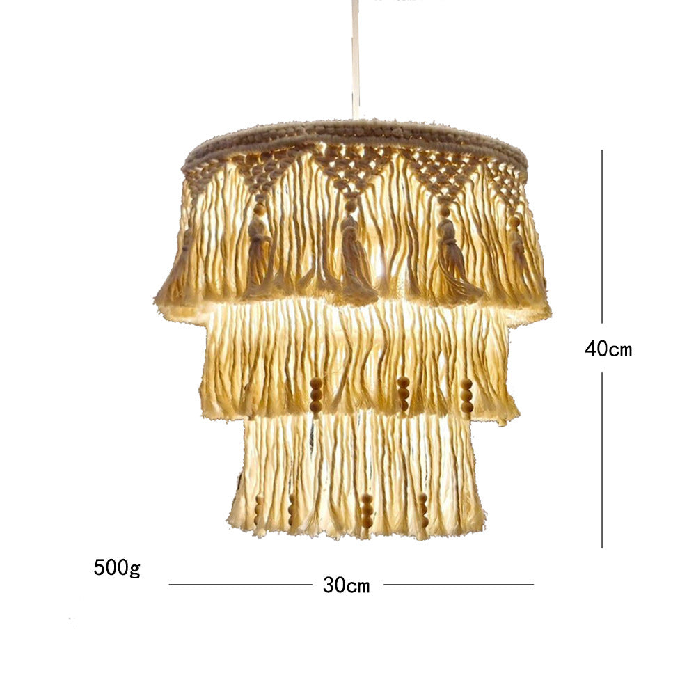 Modern Macrame Pendant Lamp | Thrascher