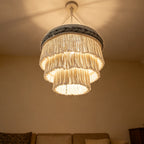 Modern Macrame Pendant Lamp | Thrascher