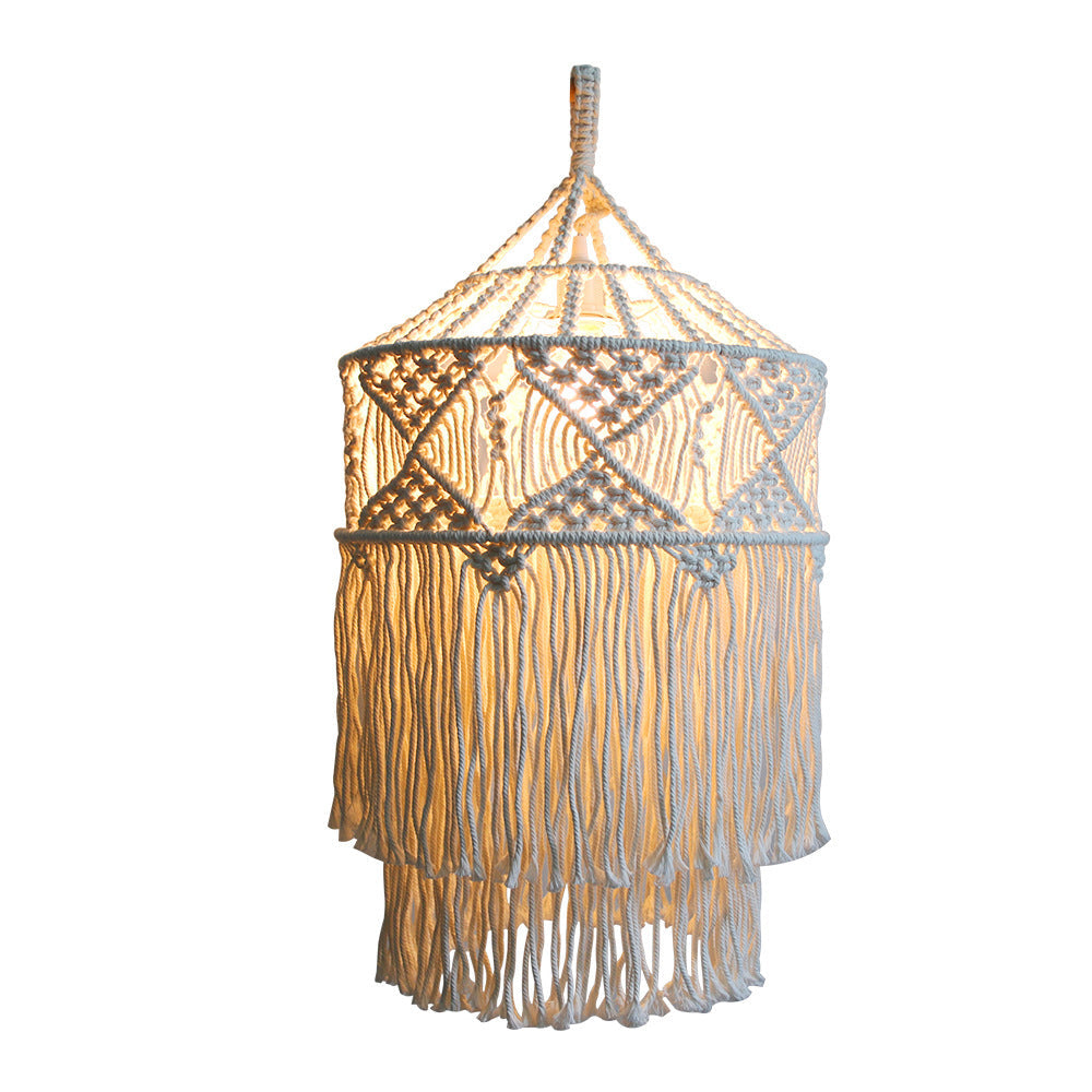 Modern Macrame Pendant Lamp | Thrascher