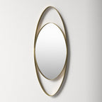 Modern Oval Decorative Wall Mirror | Thrascher