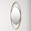 Modern Oval Decorative Wall Mirror | Thrascher