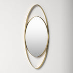 Modern Oval Decorative Wall Mirror | Thrascher