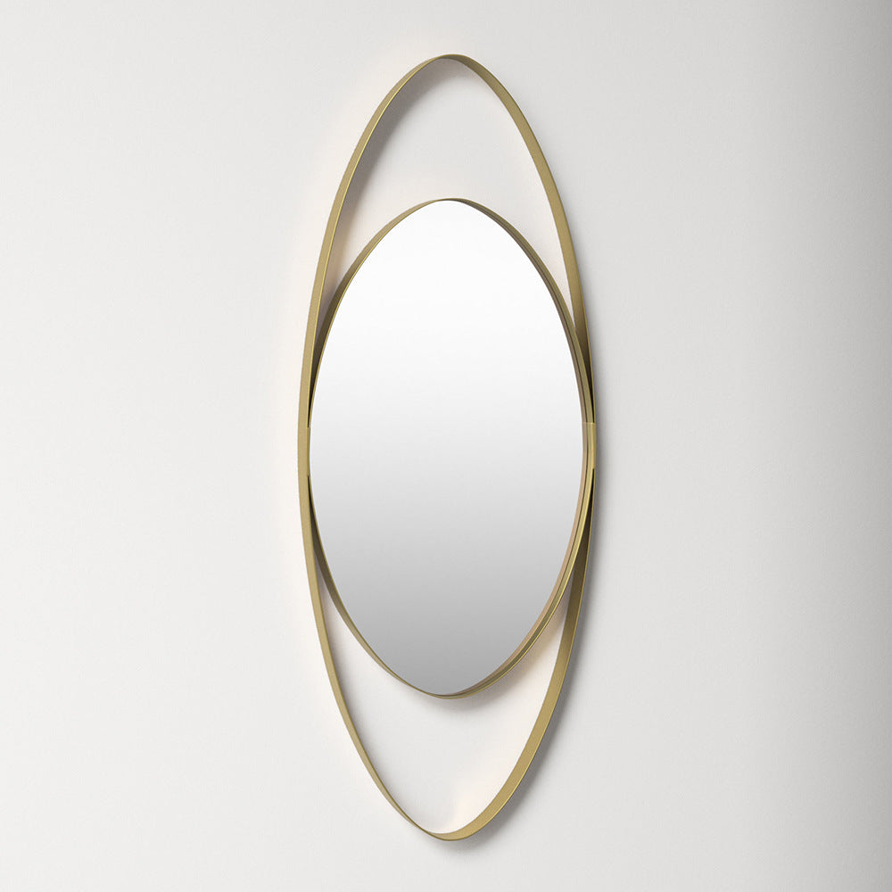 Modern Oval Decorative Wall Mirror | Thrascher