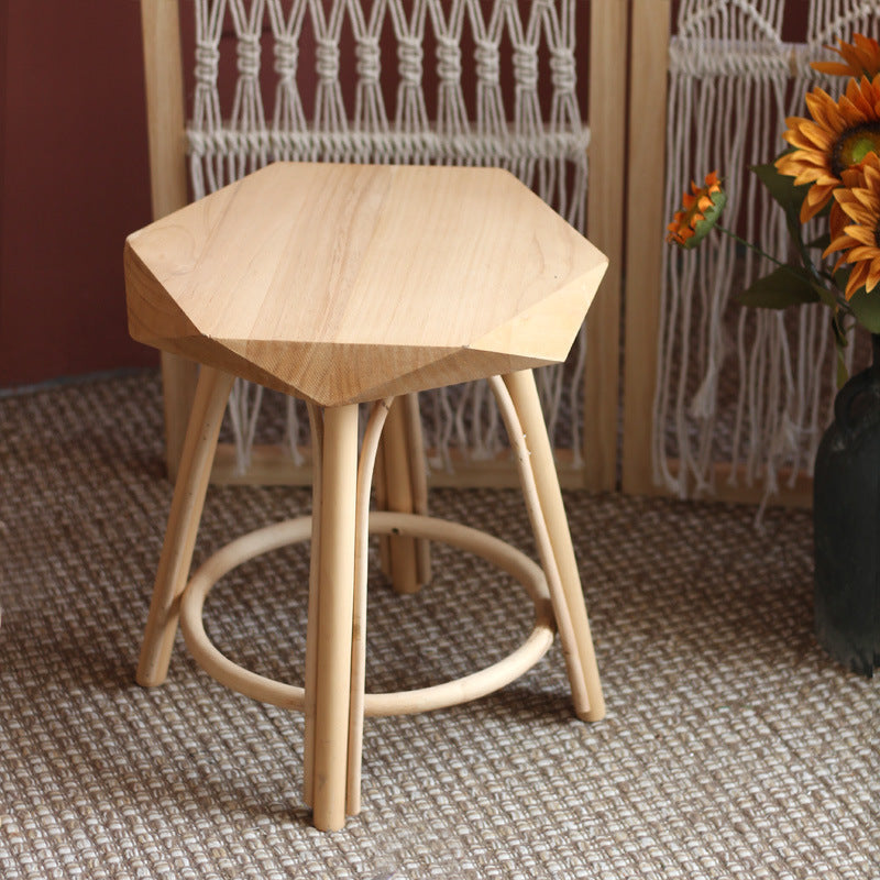 Modern Stool made of High-Quality Wood | Thrascher