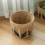 Modern Storage Basket with Geometric Design | Thrascher