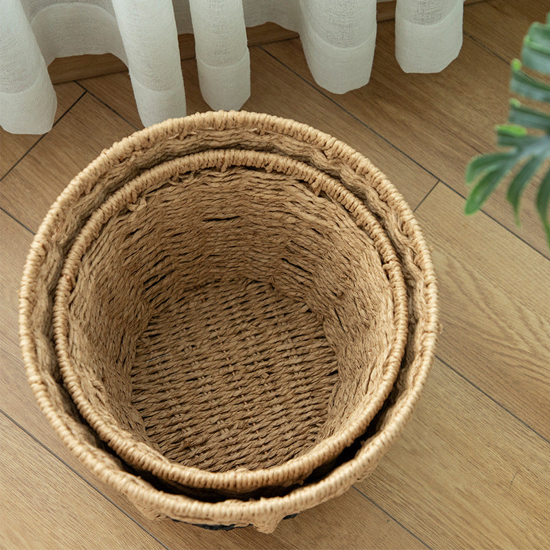 Modern Storage Basket with Geometric Design | Thrascher