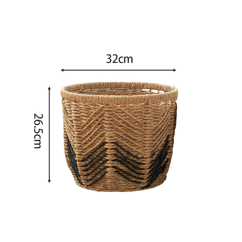 Modern Storage Basket with Geometric Design | Thrascher