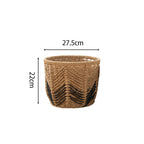 Modern Storage Basket with Geometric Design | Thrascher