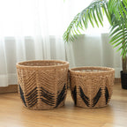 Modern Storage Basket with Geometric Design | Thrascher