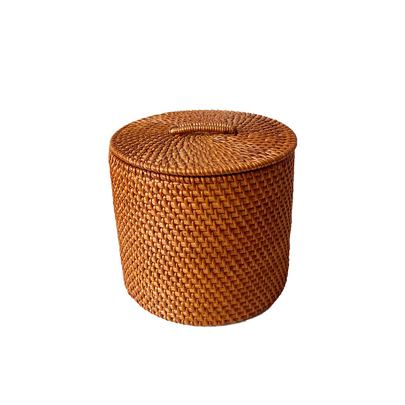 Modern Storage Stool made of Natural Material | Thrascher