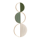 Modern Wall Art Piece made of Macrame and Wood | Thrascher