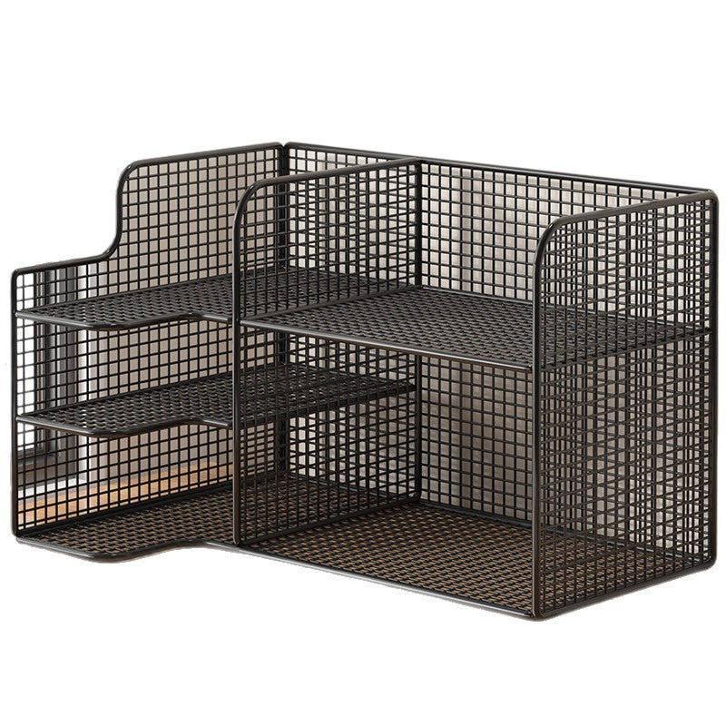 Modern Wire Mesh Document Organizer Rack | Thrascher