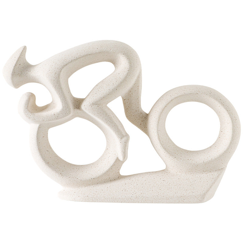 Modernist Sculpture Soft Textile Ceramic | Thrascher