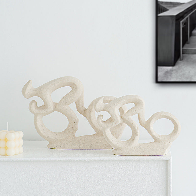Modernist Sculpture Soft Textile Ceramic | Thrascher