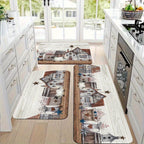 Money-Themed Anti-Fatigue Kitchen Mat | Thrascher