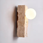 Mossbrook Travertine Wall Lamp