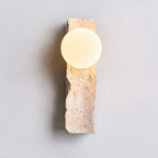 Mossbrook Travertine Wall Lamp