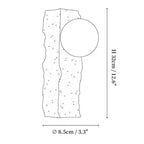 Mossbrook Travertine Wall Lamp