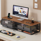 Multi-Function Desk Organizer with Mesh Storage Boxes | Thrascher