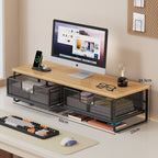 Multi-Function Desk Organizer with Mesh Storage Boxes | Thrascher