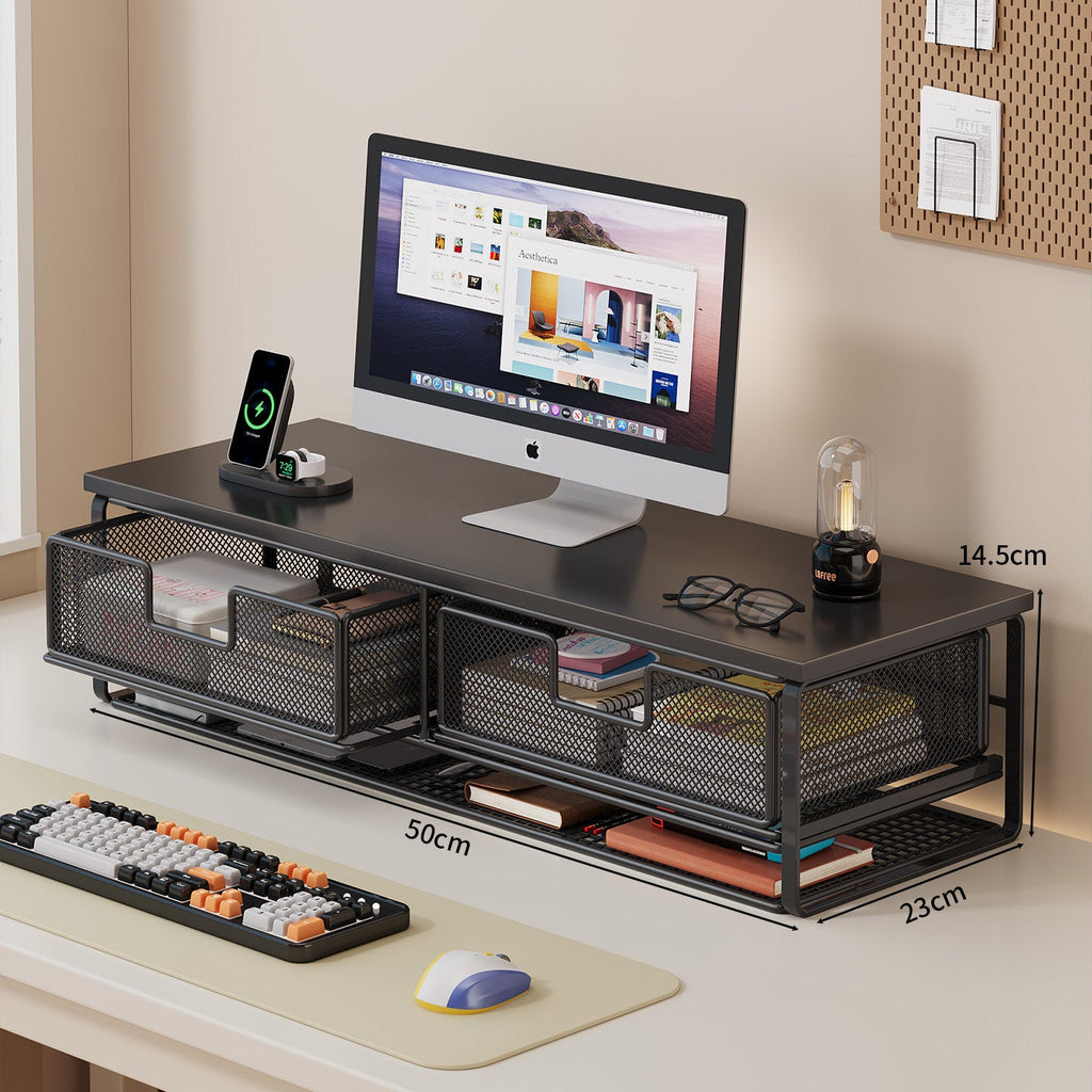 Multi-Functional Wire Mesh Desktop Organizer | Thrascher