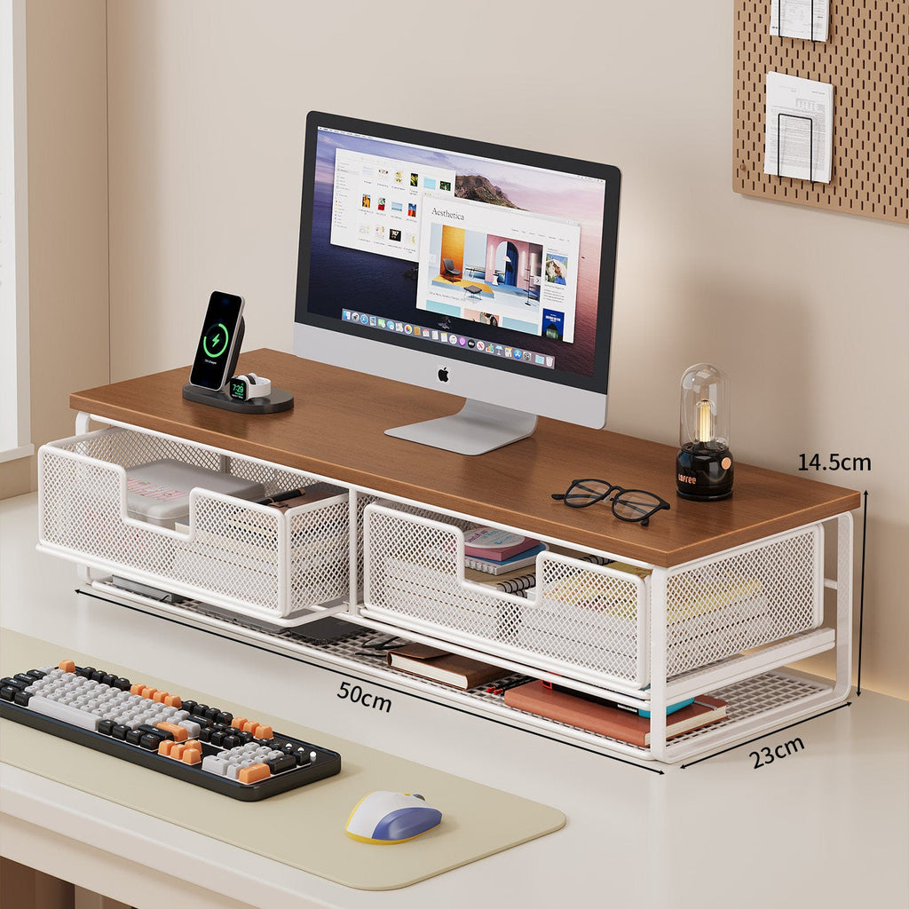 Multi-Functional Wire Mesh Desktop Organizer | Thrascher