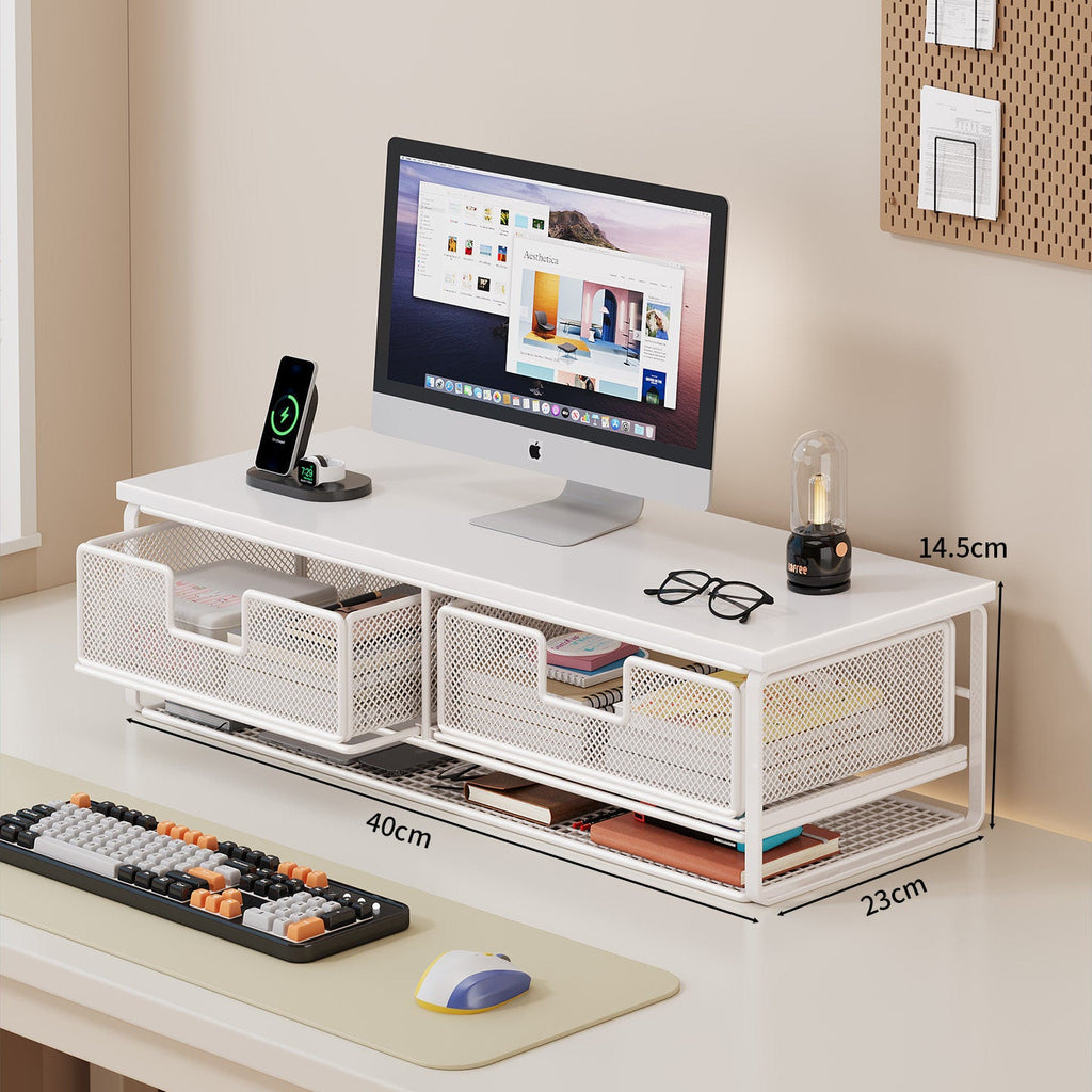 Multi-Functional Wire Mesh Desktop Organizer | Thrascher