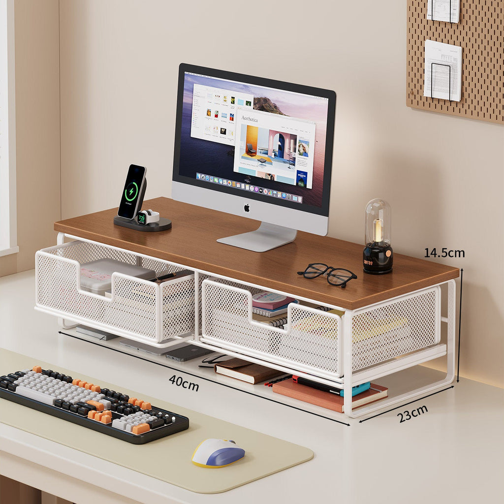 Multi-Functional Wire Mesh Desktop Organizer | Thrascher