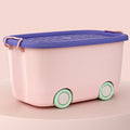 Multi-Purpose Rolling Storage Bin with Lid, Wheels for Indoor and Outdoor Use, view 3
