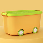 Multi-Purpose Rolling Storage Bin with Lid, Wheels for Indoor and Outdoor Use, view 4