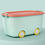 Multi-Purpose Rolling Storage Bin with Lid, Wheels for Indoor and Outdoor Use, view 5