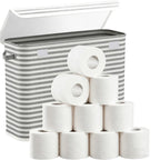 Multifunctional Laundry Storage Box with Bamboo Lid | Thrascher
