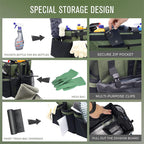 Multifunctional Polyester Storage Bag with Dividers and Shoulder Strap, view 3