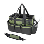 Multifunctional Polyester Storage Bag with Dividers and Shoulder Strap