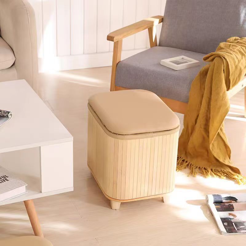 Multifunctional Stool made of Natural Material | Thrascher