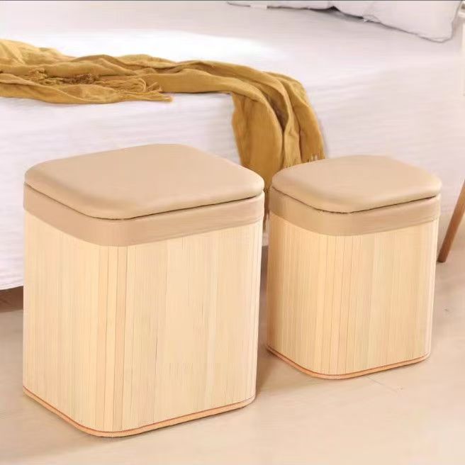 Multifunctional Stool made of Natural Material | Thrascher