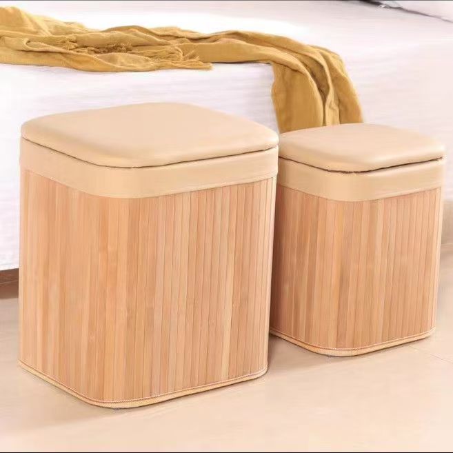 Multifunctional Stool made of Natural Material | Thrascher