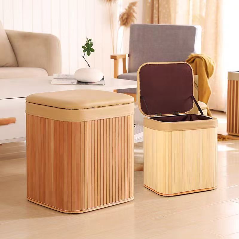Multifunctional Stool made of Natural Material | Thrascher