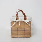 Multifunctional Storage Basket with Linen Cover | Thrascher