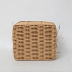 Multifunctional Storage Basket with Linen Cover | Thrascher