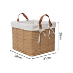 Multifunctional Storage Basket with Linen Cover | Thrascher