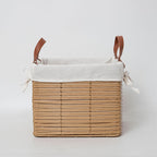Multifunctional Storage Basket with Linen Cover | Thrascher
