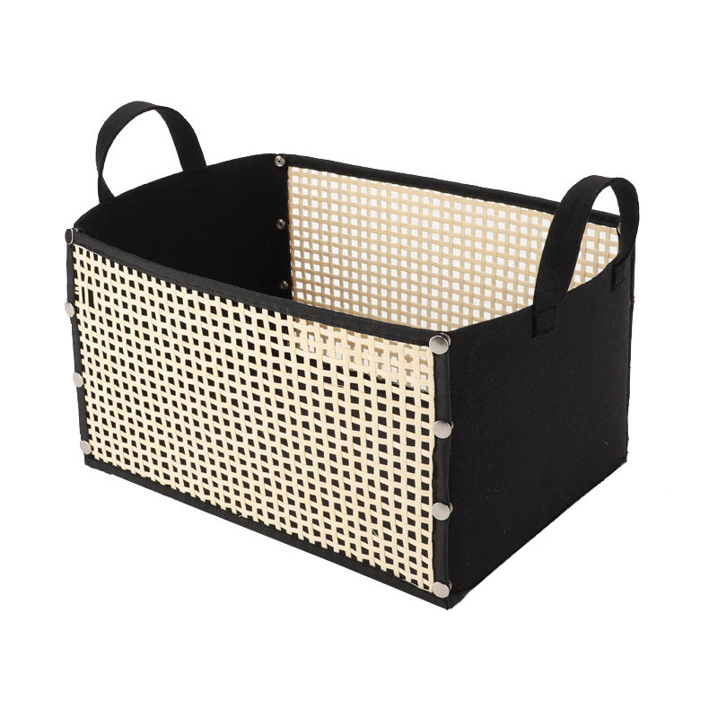 Multifunctional Storage Bowl made of Bamboo and Textile | Thrascher